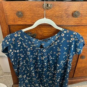 Papermoon Blue Floral Blouse